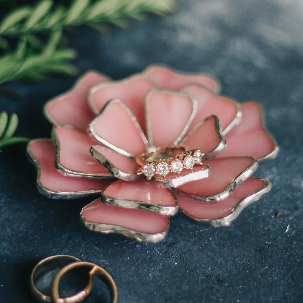 pink ring dish