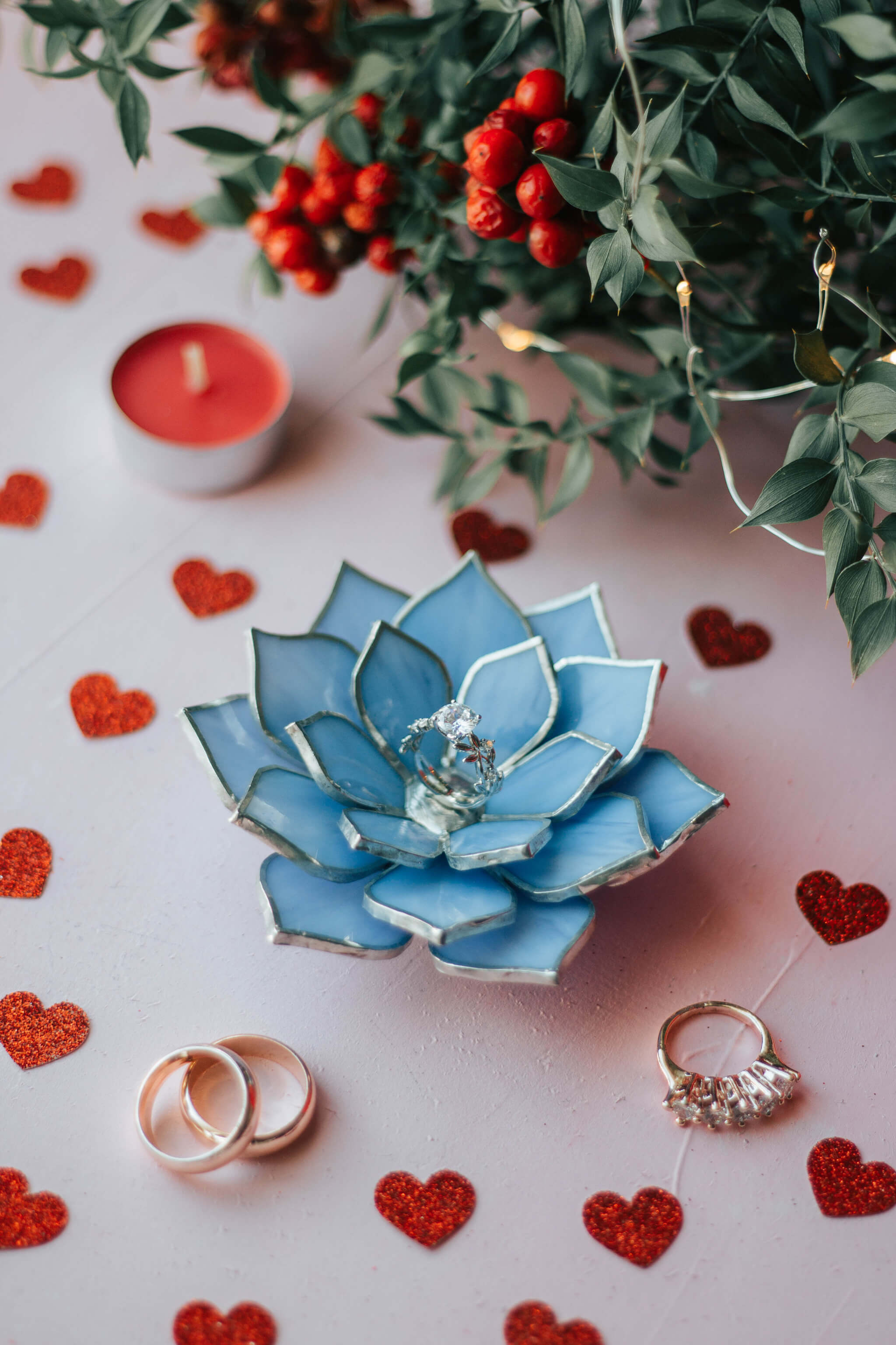 stained-glass-light-blue-lavender-lilac-succulent-proposal-engagement-wedding-ring-dish-holder