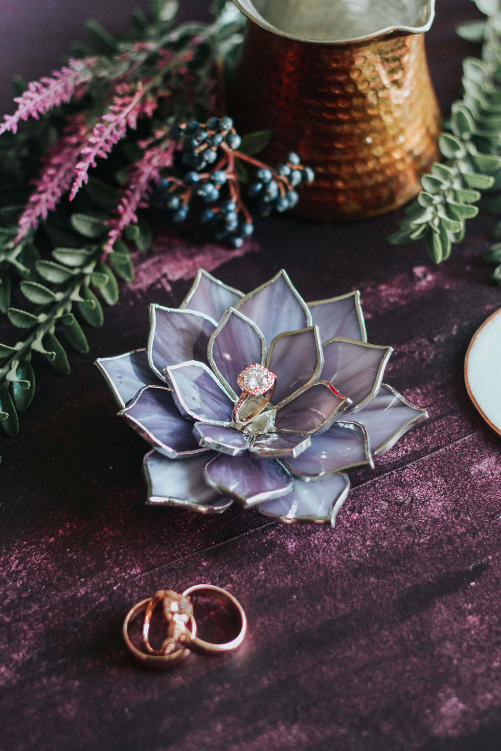 stained-glass-purple-succulent-ring-dish-holder-for-wedding-engagement-proposal