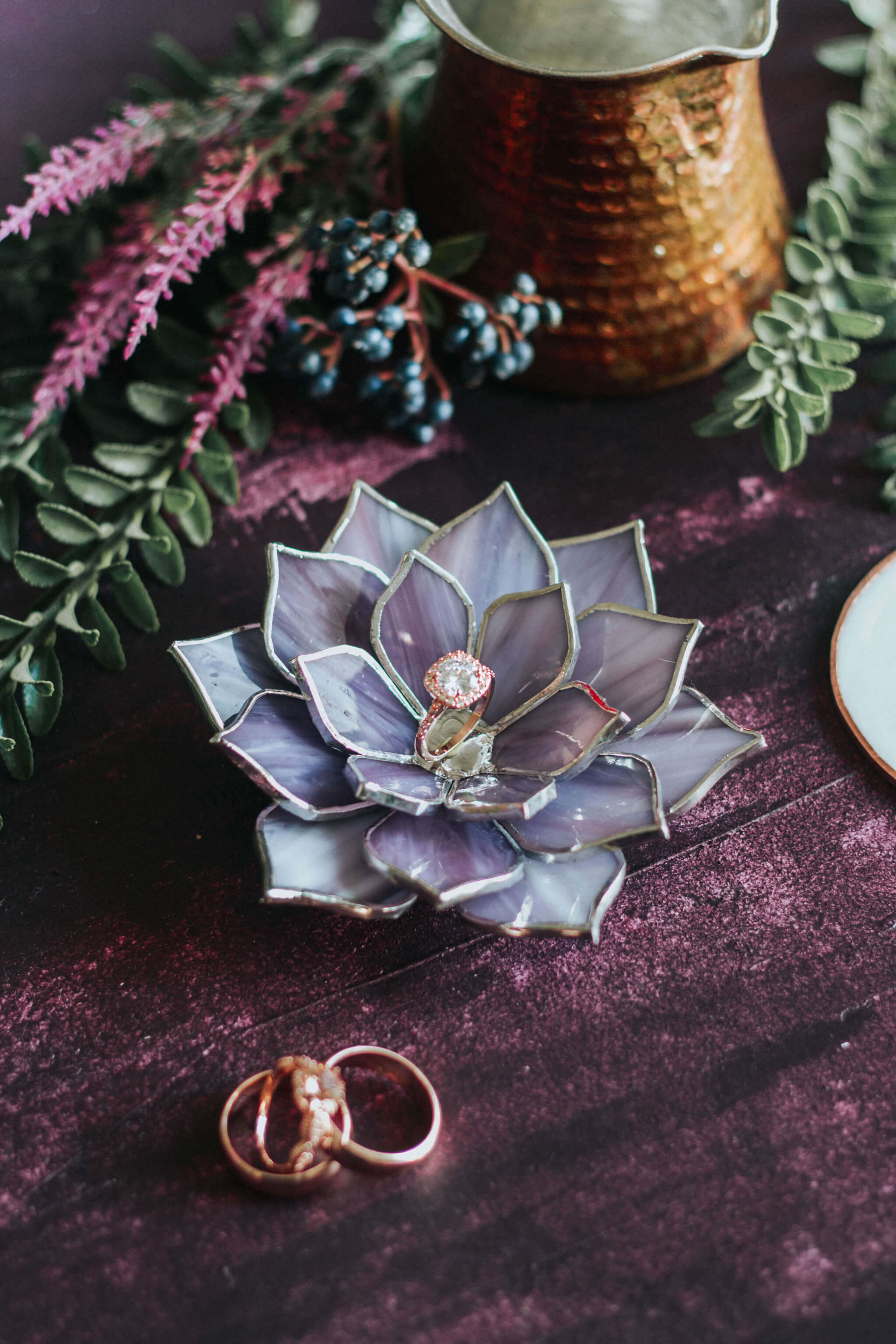 stained-glass-purple-succulent-ring-dish-holder-for-wedding-engagement-proposal