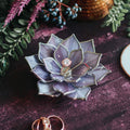 succulent-shaped-wedding-ring-dish
