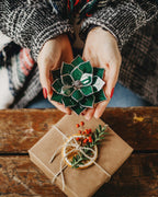 succulent engagement ring dish