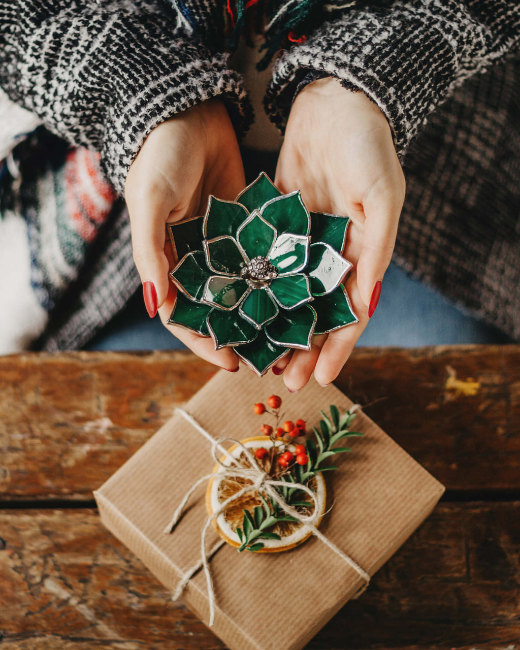 succulent engagement ring dish