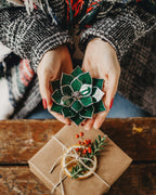 succulent engagement ring dish