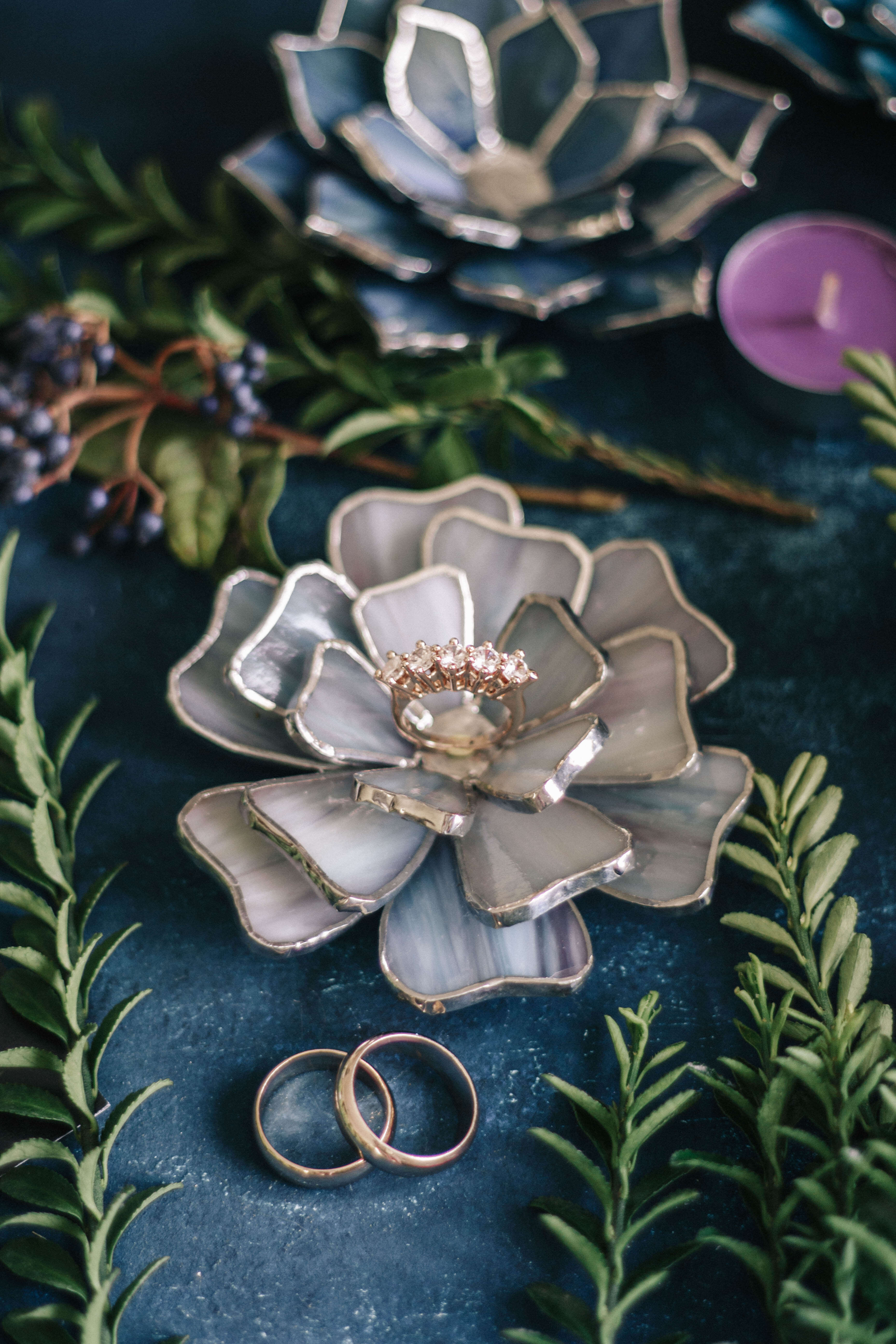 wedding ring dish