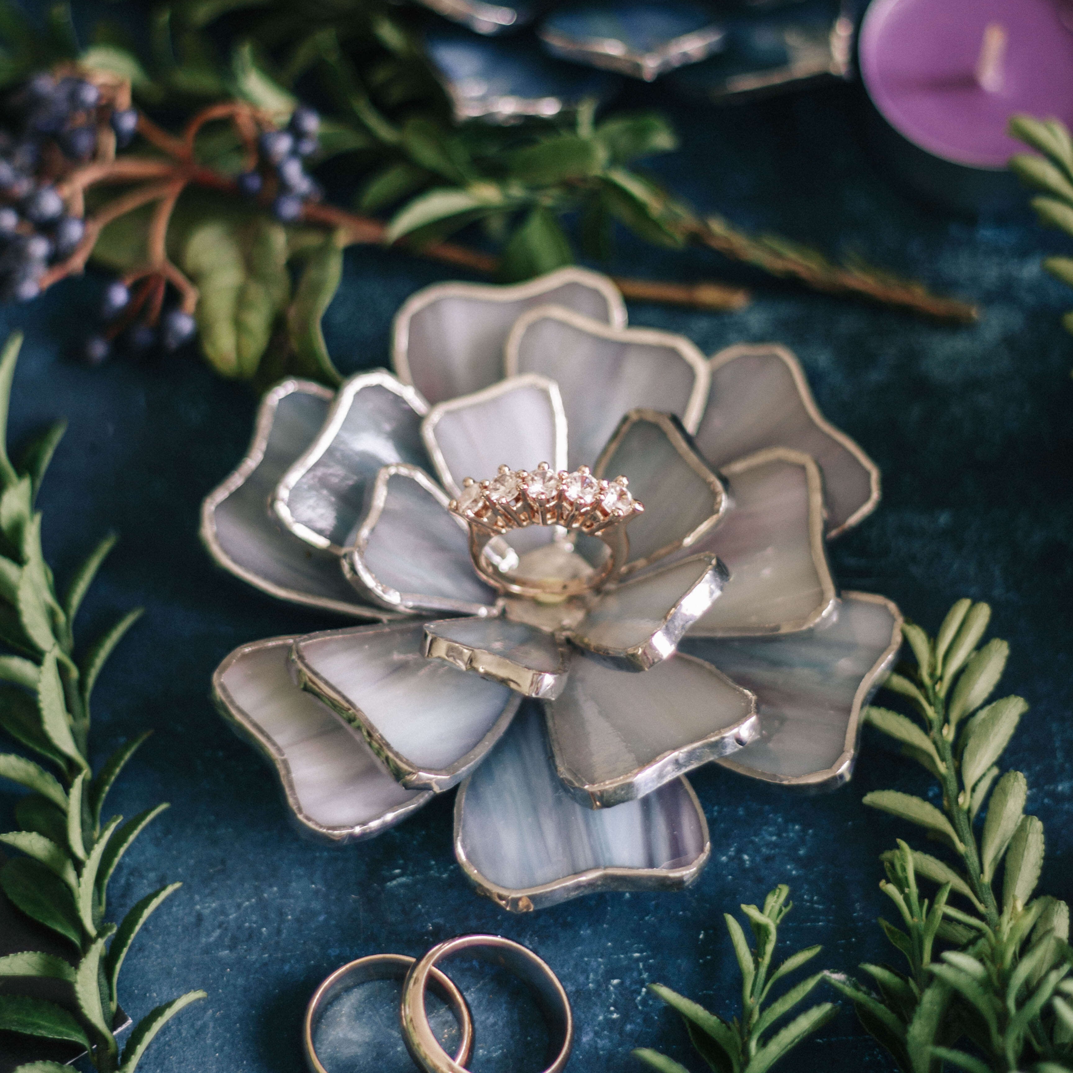 wedding ring dish